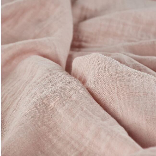 Onino - muselina multifunctionala din bumbac 100% organic, hug.me, warm peach, x1 bucata, 120 x 120 cm, certificata gots bbbcdsw006