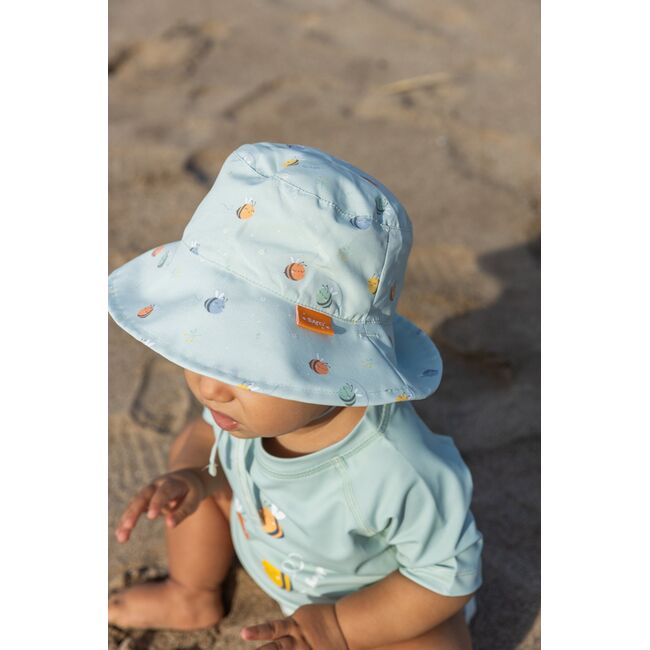 Palarie De Soare Reversibila, Protectie Uv Upf 50+, 6-18 Luni, Bee Happy Pjb64118