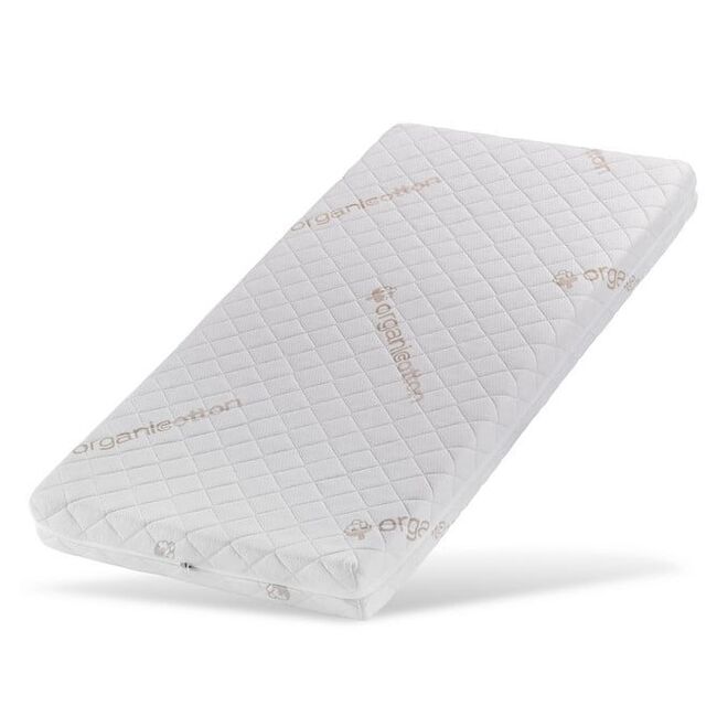 Saltea Pentru Bebe, Cocos 6 Cm Latex 3 Cm Cu Husa Detasabila, Bumbac Organic Si Lana, 140x70x9 Cm Pjbpjb_9560