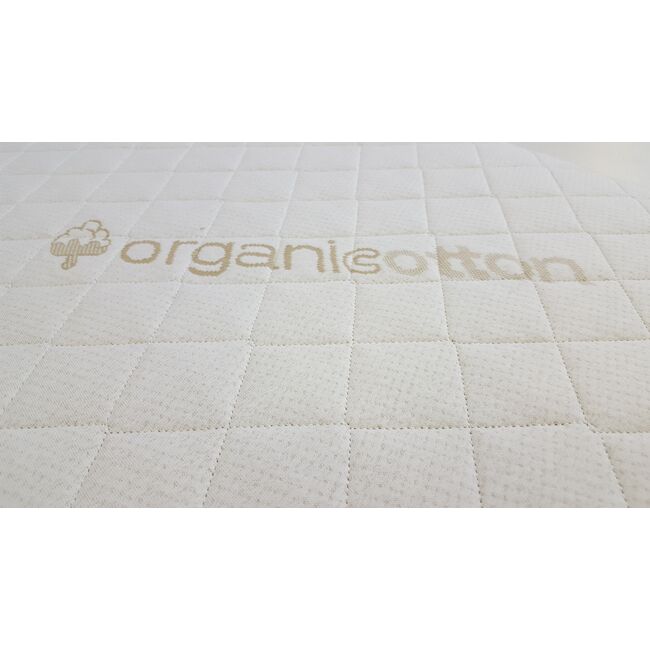 Saltea Pentru Bebe, Cocos 6 Cm Latex 3 Cm Cu Husa Detasabila, Bumbac Organic Si Lana, 140x70x9 Cm Pjbpjb_9560