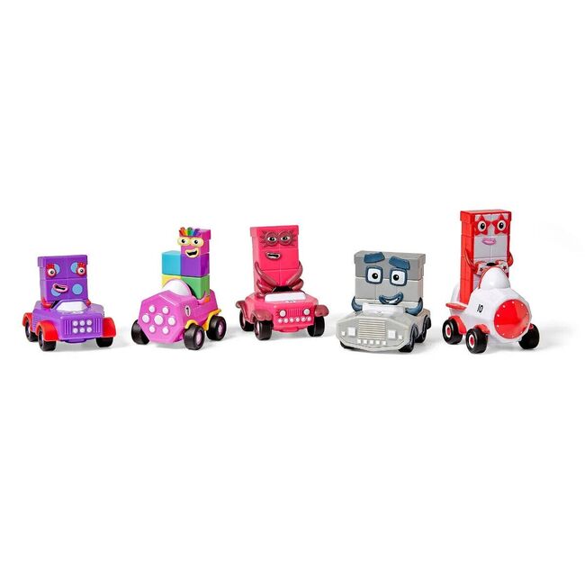 Set mini vehicule numberblocks - de la 6 la 10