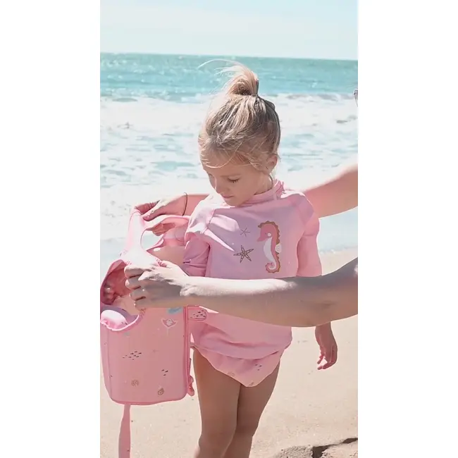 Vesta De Inot Pentru Copii, Protectie Uv Upf 50+, Seahorse By Saro, S 1-3 Ani, Pjb62003