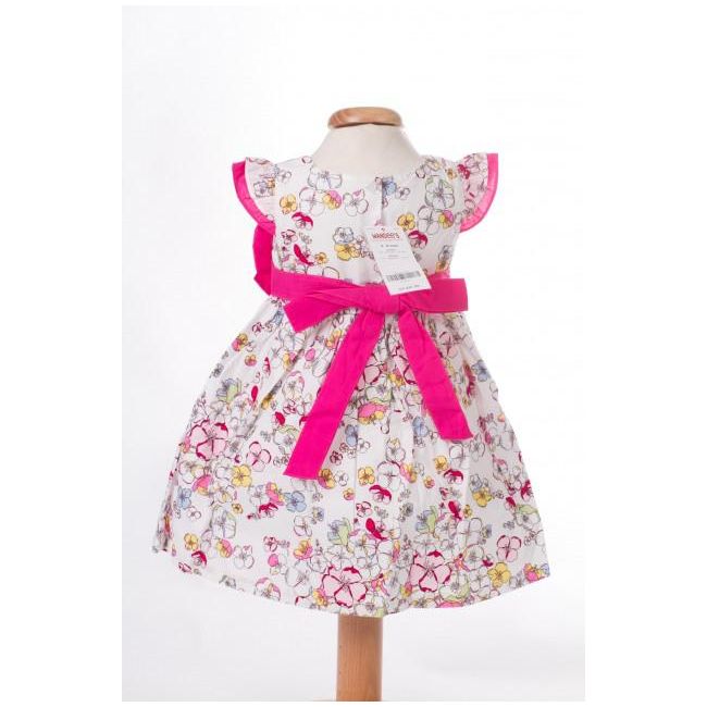 Rochita de fetite cu imprimeu floral colorat - BBN1059