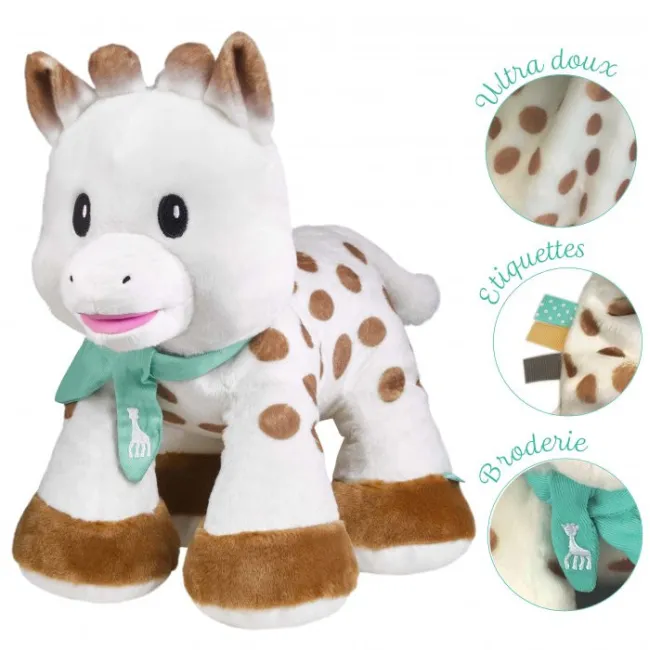 Girafa sophie pufoasa maxi 35 cm vu010337