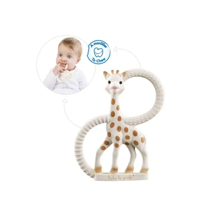 Inel dentitie girafa sophie vu010318