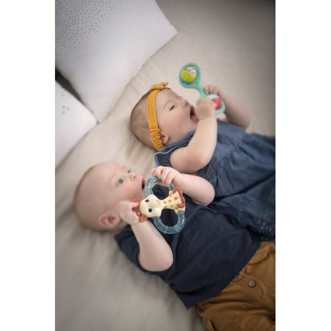 Inel refrigerant dublu girafa sophie vu010315