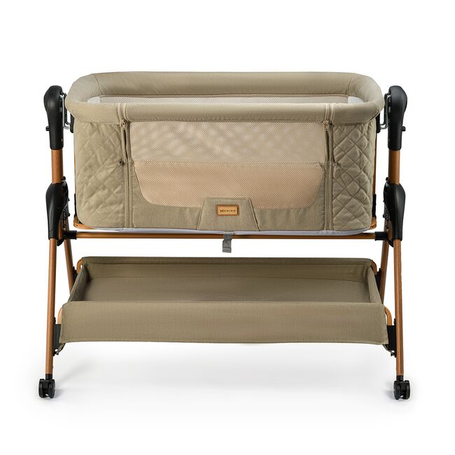 Onino -  patut co-sleeper nest.me, misty taupe bbbb15