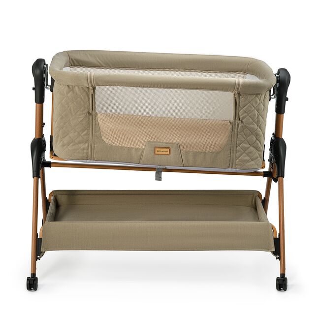 Onino -  patut co-sleeper nest.me, misty taupe bbbb15