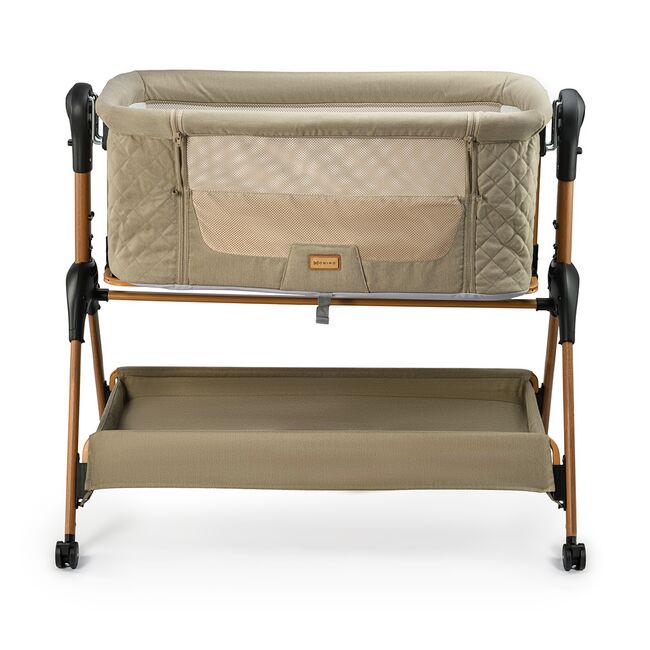 Onino -  patut co-sleeper nest.me, misty taupe bbbb15
