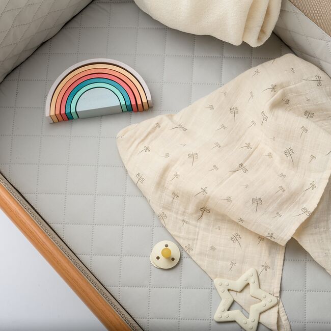 Onino - patut co-sleeper dream.me, misty taupe bbbb2