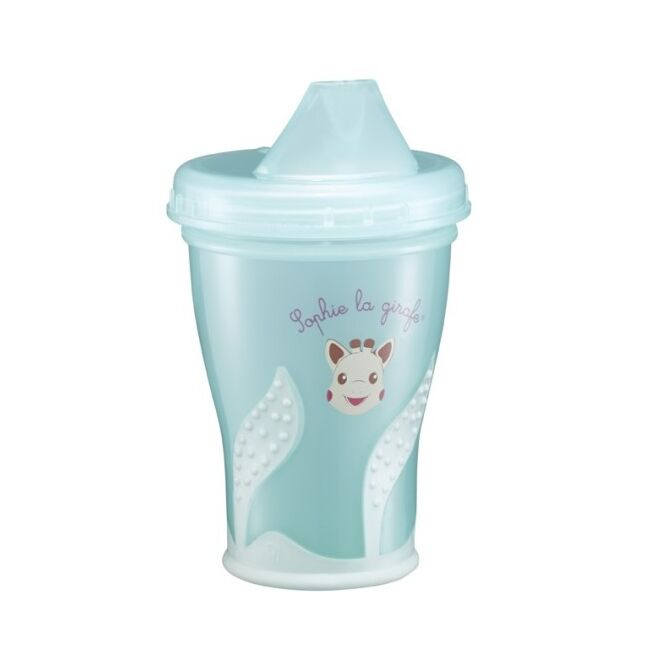 Pahar anti-curgere 200 ml girafa sophie vu450307