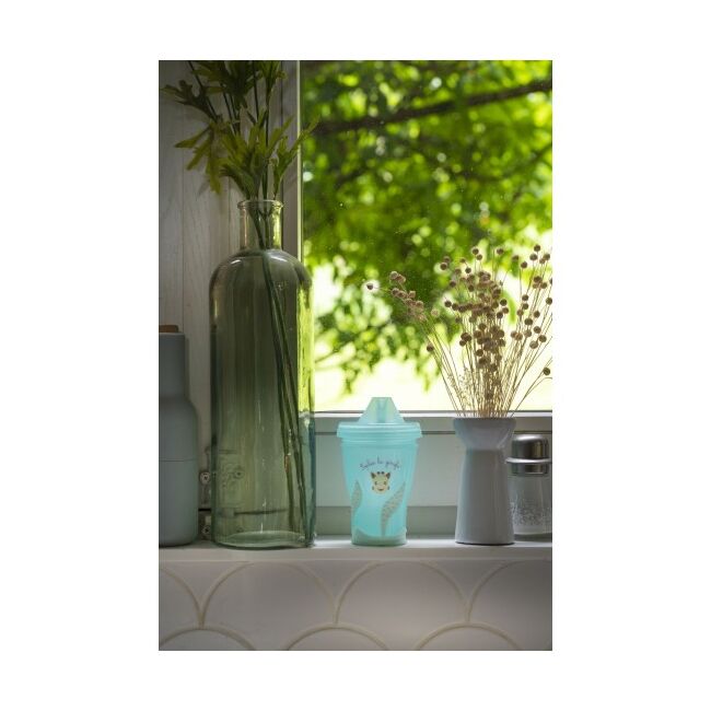 Pahar anti-curgere 200 ml girafa sophie vu450307