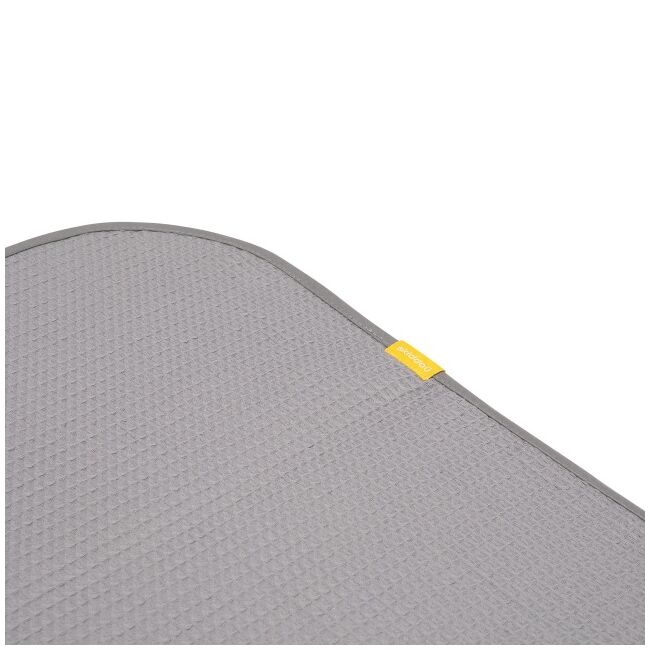 Paturica si prosop 2 in 1 nou nascut skiddou teppi, 100% bumbac, gri inchis, 75x100cm sk_2090101