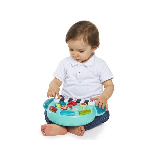 Pian muzical cu lumini girafa sophie vu230799