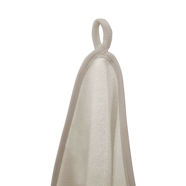 Prosopel copii, Qmini, Dimensiune 40x40cm, Din tricot termo-terry din bambus, Materiale certificate Oeko Tex Standard 100, Beige BYN6426972030069