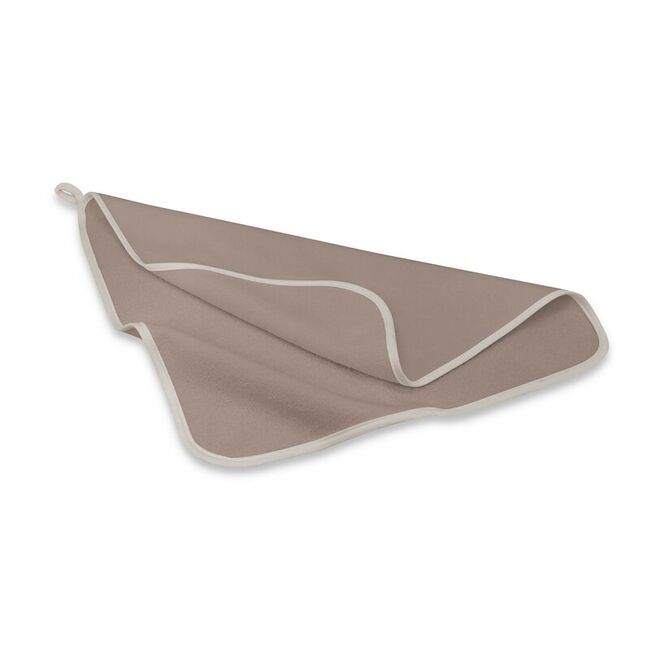 Prosopel copii, Qmini, Dimensiune 40x40cm, Din tricot termo-terry din bambus, Materiale certificate Oeko Tex Standard 100, Mocha BYN6426972030052