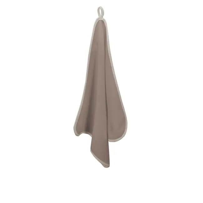 Prosopel copii, Qmini, Dimensiune 40x40cm, Din tricot termo-terry din bambus, Materiale certificate Oeko Tex Standard 100, Mocha BYN6426972030052