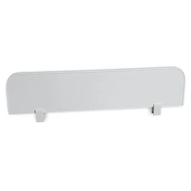 Set 2 Paravane Detasabile Protectie Pat Copii - Alb 70 X 18 Cm - Cleme 20 Mm - Pc-p-2-par-18-20