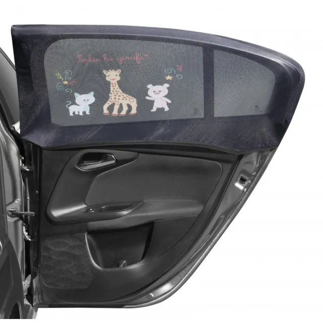 Set 2 parasolare auto&nbsp;girafa sophie si prietenii vu470229