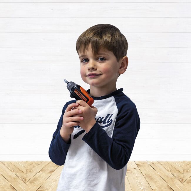 Set Smoby Camion si bormasina mecanica Black & Decker Bricolo Truck + Mini Drill cu 60 accesorii HUBS7600360941