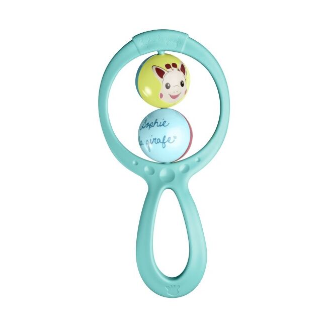 Set cadou girafa sophie, zornaitoare si breloc vu010324