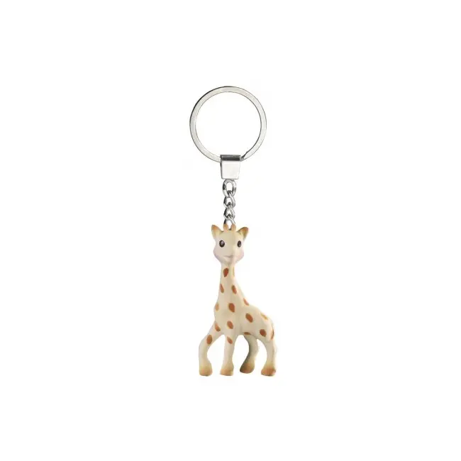 Set cadou girafa sophie, zornaitoare si breloc vu010324