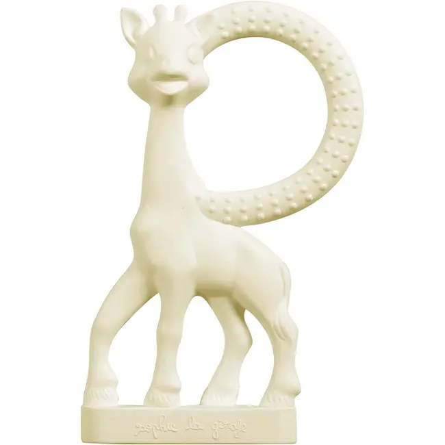 Set cadou girafa sophie si inel dentitie alb vu516510