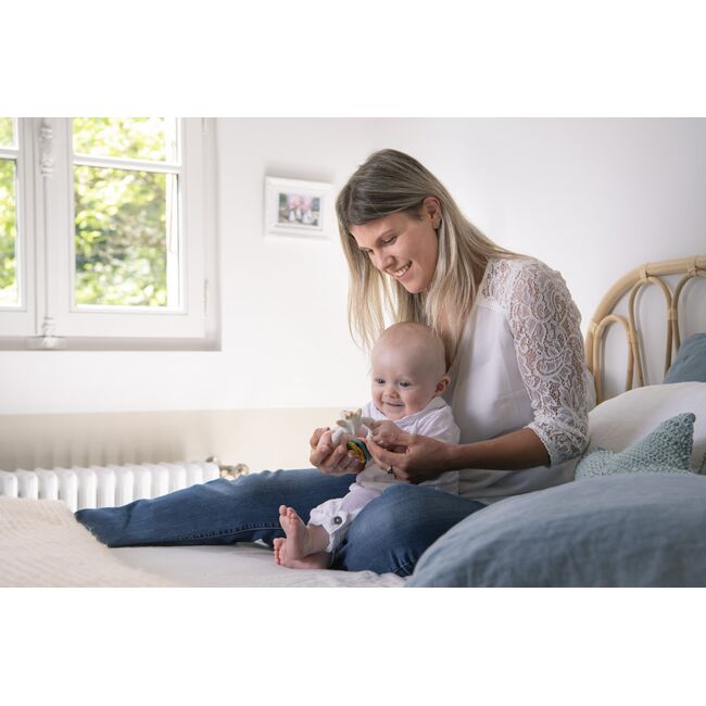 Set cadou sophiesticat cu girafa sophie si inel de dentitie colo'rings vu000013