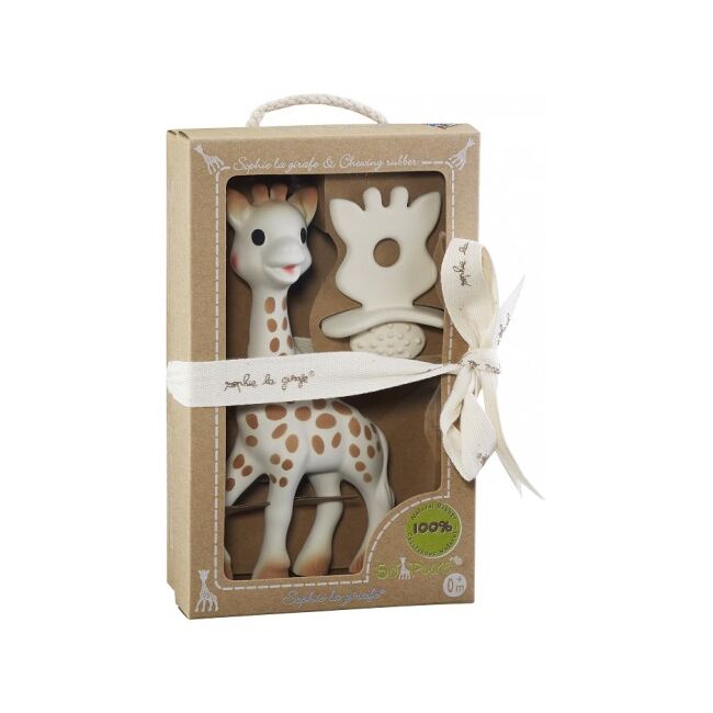 Set girafa sophie si figurina dentitie vu616624