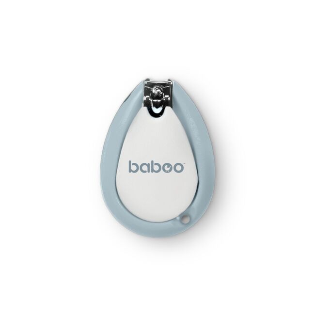 Set ingrijire unghii bebe cu forfecuta si unghiera baboo - albastru, 0 luni + ba12-007