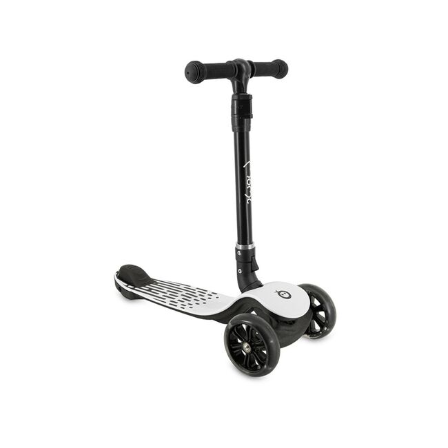 Trotineta pliabila cu roti LED pentru copii, 3 Ani+, MoMi San - Gri KRTHULA00015