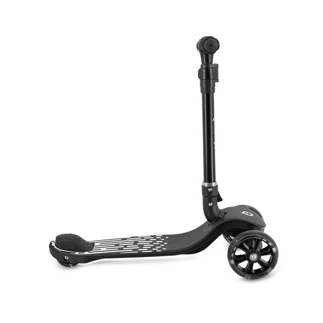 Trotineta pliabila cu roti LED pentru copii, 3 Ani+, MoMi San - Negru KRTHULA00016