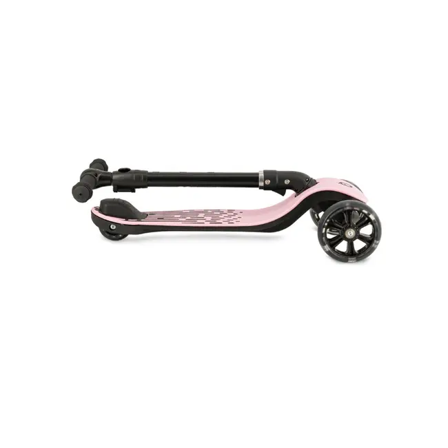 Trotineta pliabila cu roti LED pentru copii, 3 Ani+, MoMi San - Roz KRTHULA00014