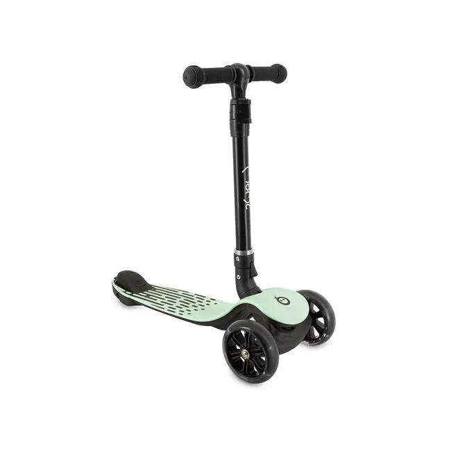 Trotineta pliabila cu roti LED pentru copii, 3 Ani+, MoMi San - Verde KRTHULA00013
