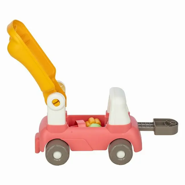 Antemergator 5 in 1 Magic Train, Free2Move, Cu diverse activitati de joaca, Panou Educational, Efecte sonore si luminoase, Pink BYN86441