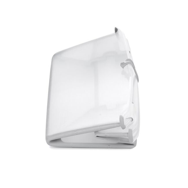 Cadita de baie cu pliere ultra-compacta, Jane, Oasis, Cu doua manere, 68 x 42 x 26 cm, Conform cu standardul european de siguranta EN 17072:2018, Tropical BYN84204210922668