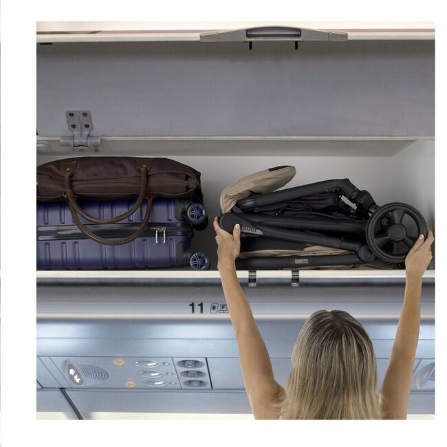 Carucior sport, Jane, Clap, Sistem compact de pliere care permite transportul caruciorului la bordul aeronavei, Cadru din aluminium, De la nastere pana la 26Kg, Conform cu standardul european EN 1888-2:2018+A1:2023, Seal BYN8420421092002