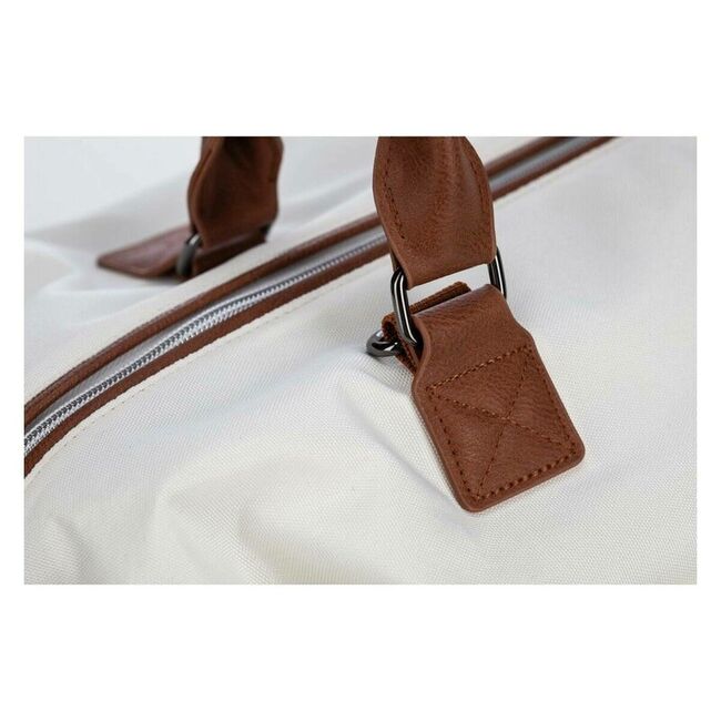 Geanta mamici, FreeON, Mommy things, Spatioasa si practica, Cu multiple buzunare, Include si 2 genti mai mici, Beige BYN86656