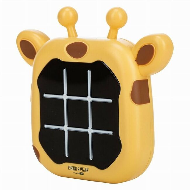 Joc electronic 2 in 1, Free2Play, X si 0, Design girafa, 3 ani + BYN86588