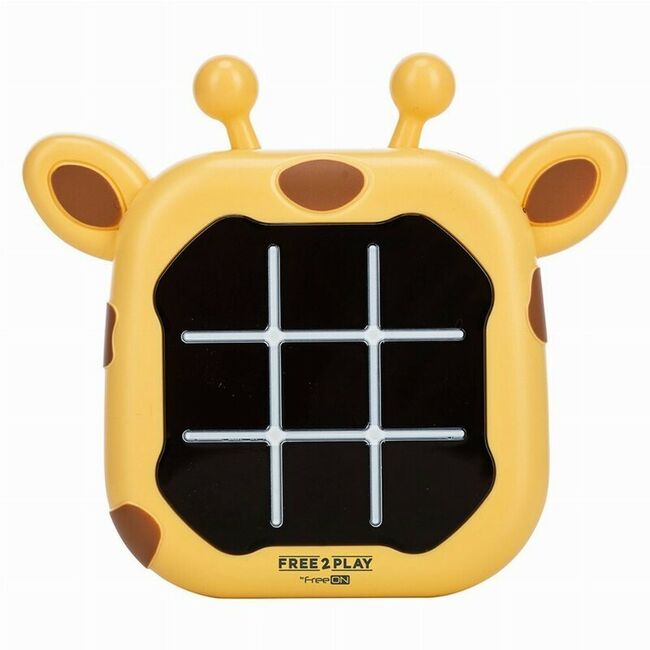 Joc electronic 2 in 1, Free2Play, X si 0, Design girafa, 3 ani + BYN86588