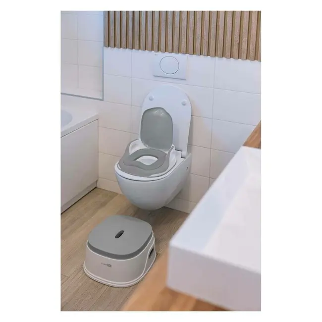 Olita 3 in 1, FreeON, Utilizata atat ca olita, Adaptor pentru toaleta cu manere laterale, Inaltator BYN85772