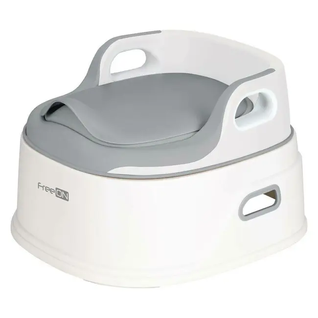 Olita 3 in 1, FreeON, Utilizata atat ca olita, Adaptor pentru toaleta cu manere laterale, Inaltator BYN85772