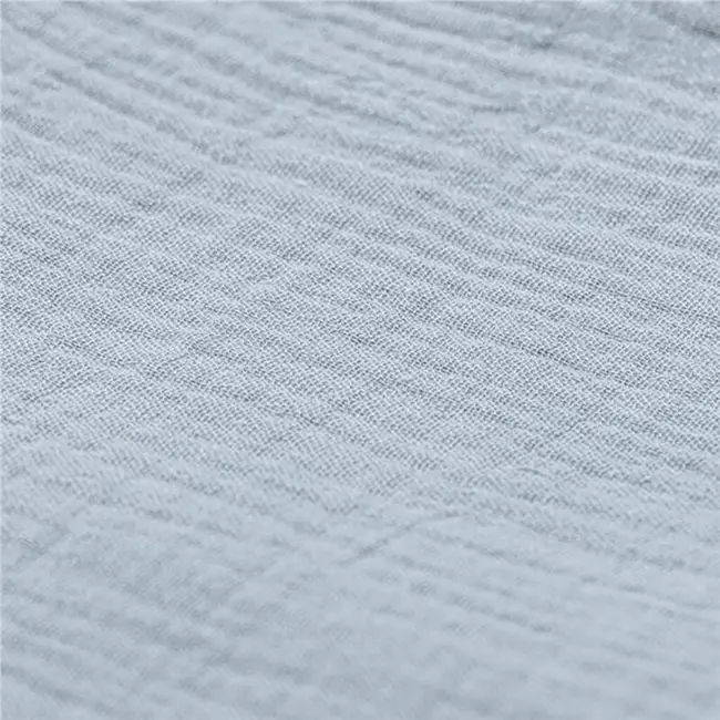 Paturica bebe, New Baby, 70x100 cm, Din muselina, 100% bumbac certificat Oeko Tex Standard 100, Grey BYN59008