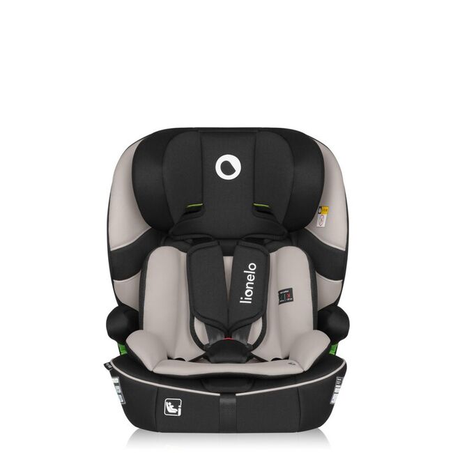 Scaun auto i-Size, Lionelo, Billy , 76 - 150 cm, 1/2/3, Isofix + top tether, Tetiera reglabila in 10 pozitii, Insertie ergonomica, Tapiterie lavabila, Testat la impact, Baza lata, Conform cu R129, Bej BYNLO-BILLY_I-SIZE_BEIGE_LATTE