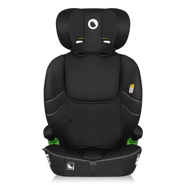 Scaun auto i-Size, Lionelo, Billy , 76 - 150 cm, 1/2/3, Isofix + top tether, Tetiera reglabila in 10 pozitii, Insertie ergonomica, Tapiterie lavabila, Testat la impact, Baza lata, Conform cu R129, Negru BYNLO-BILLY_I-SIZE_BLACK_CARBON