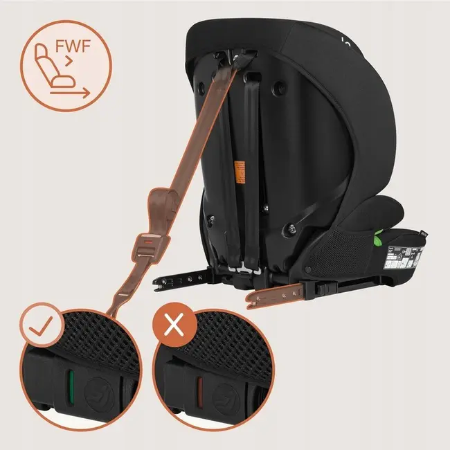 Scaun auto i-Size, Lionelo, Billy , 76 - 150 cm, 1/2/3, Isofix + top tether, Tetiera reglabila in 10 pozitii, Insertie ergonomica, Tapiterie lavabila, Testat la impact, Baza lata, Conform cu R129, Negru BYNLO-BILLY_I-SIZE_BLACK_CARBON