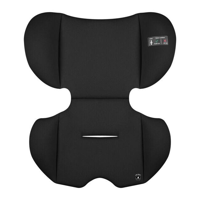 Scaun auto i-Size, Lionelo, Billy , 76 - 150 cm, 1/2/3, Isofix + top tether, Tetiera reglabila in 10 pozitii, Insertie ergonomica, Tapiterie lavabila, Testat la impact, Baza lata, Conform cu R129, Negru BYNLO-BILLY_I-SIZE_BLACK_CARBON