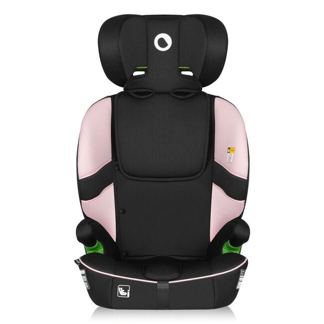 Scaun auto i-Size, Lionelo, Billy , 76 - 150 cm, 1/2/3, Isofix + top tether, Tetiera reglabila in 10 pozitii, Insertie ergonomica, Tapiterie lavabila, Testat la impact, Baza lata, Conform cu R129, Roz BYNLO-BILLY_I-SIZE_PINK_BABY