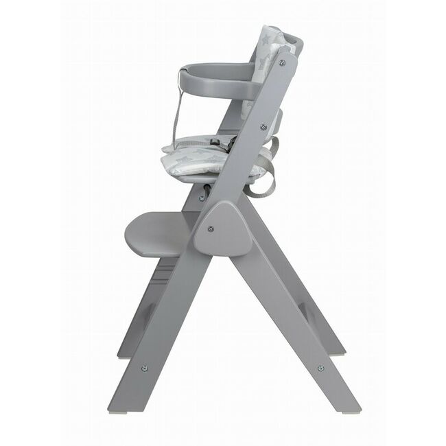 Scaun de masa, FreeON, Finny Fold, 6 luni - 15 Kg, Reglabil pe inaltime, Pernuta, Pliabil, Gray BYN86496