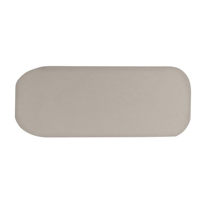 Set cearceafuri cu elastic, Lionelo, 70x28 cm, Pentru landouri si patutul co-sleeper Malin, Pentru saltele de max. 10 cm inaltime, Din bambus, Usor de spalat, 30 grade, Fara calcare, Ecologic, Alb/Bej BYNLO-BAMBOO_SHEET_OFF_WHITE_BEIGE_70x28